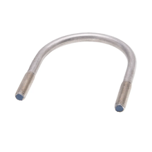 5/16-18 X 3-3/16 Inch U Bolt with Hex Nuts Pipe and Conduit Support Zinc Coated Steel Fastener UBG015 (Pack of 10)
