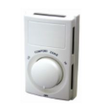 2-Pole 120/277V DPST Wall Mounted Thermostat Baseboard and Cove Heaters MD26
