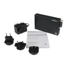 10/100 Mbps Ethernet connection up to 1.2 miles/2km over Multi Mode Fiber Media Converter ST fiber