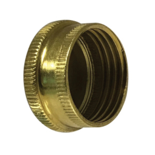 3/4 Inch FGH Brass Garden Hose Cap 30103