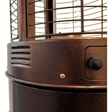 32000 BTU Shine Round Flame Tower Heater Hammered Bronze OH-BZ32-7M