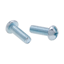 10-32 Inch Round Head Combination Machine Screw Kit Imperial Steel Slotted RMK1032 (Pack of 100)