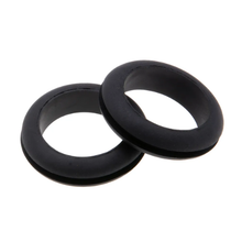 1/2 x 55/64 Inch Rubber Hole Grommet for Electrical Wire Management HG12 (Pack of 10)