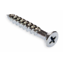 1 Inch 8 Flat Head Phillips Wood Screw Steel Zinc Plated JFWP19 (Pack of 100)