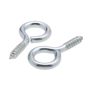 1 Inch Heavy Duty Screw Eye With Lag Screw Thread ID Steel SE8 (Pack of 50)