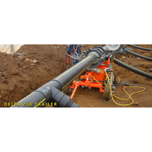 Delta 250 Trailer Type Butt Fusion Machine 2" to 8" HDPE Pipe Welding System 91065712