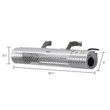 1500W Carbon Infrared Patio Heater w/ Remote Control Wall or Ceiling Mount WB246720