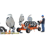 Delta 500 Trailer Type Butt Fusion Machine 6" to 20" HDPE Pipe Welding System 91290001