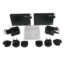 10/100 Mbps Ethernet Connection up to 12.4 miles/20 km over a Single Mode WDM Fiber Media Converter Kit SC fiber cable