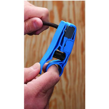 1/4 Inch PrepPRO Coaxial and UTP Cable Stripper with Interchangeable Cartridges 45-605
