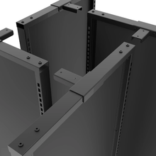 11 Length Aspect T Shaped Gondola Panel Connector Matte Black APWCN2MAB