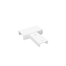 18 Length Aspect T Shaped Gondola Panel Connector Gloss White APWCN2W