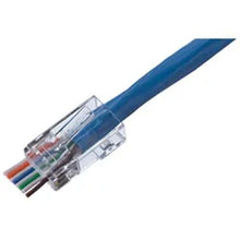 0.041 Inch 23 to 24 AWG CAT6 Large Diameter Feed-Thru Modular Plug 85-376 (Pack of 25)
