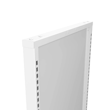 10 Length Aspect Gondola Panel Replacement End Cap Matte White APWCN4W