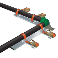 2" to 8" Inch Adjustable Electrofusion Belt Style Pipe Alignment Clamp Set 00ALL225/4