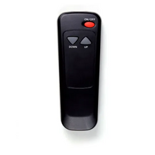 35000 BTU Round Flame Tower Heater with Remote Control Satin Black OH-BL32-7R