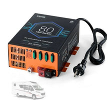 80 Amp 110V AC to 12V DC RV Power Converter Battery Charger