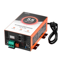 55 Amp 110V AC to 12V DC RV Converter Battery Charger Compatible with Lithium & Lead Acid Battery