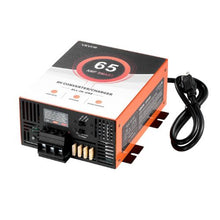 65 A 110V AC to 12V DC RV Converter Battery Charger Compatible with Lithium & Lead Acid Battery