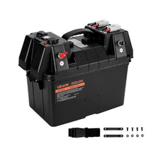 12V/24V Marine Batteries Case with PP Shell and Dual Straps,SmartBatteries Case,Suitable for Trolling Motor