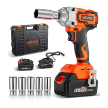 3/8 Inch 20V Electric Impact Wrench with Brushless Motor 4Ah Battery Charger