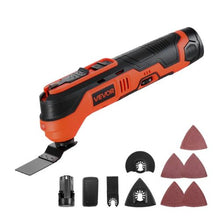 Cordless Oscillating Tool 12V Multitool Oscillating Saw Tool Variable Speeds 6000 - 17500 OPM 2.0Ah Battery Pack & Charger
