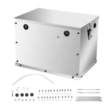 24/31 Trolling Motor Battery Box Marine Batteries Case with Rubber Grommet Cable Holes Trucks