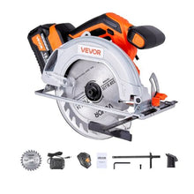 Cordless Circular Saw 7-1/4 inch Blade 5000 RPM Speed Brushless Motor Electric Circular Saw Kit with Battery and Charger