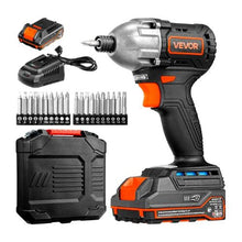 1/4 Inch 20 V Brushless Motor Electric Cordless Impact Driver Kit with Battery and Charger