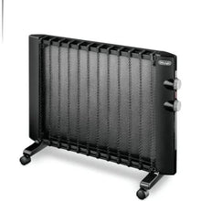 12.5A 120V 1500W Panel Heater Black