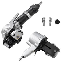 8500N 32mm Heavy-Duty Pneumatic Steel Strapping Machine Metal Strapping Tool Tensioner and Cutter Sealer