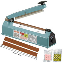8 Inch  Manual Heat Seal Machine with Adjustable Heating Mode Iron Shrink Wrap Bag Sealers for Plastic Mylar PE PP Bags