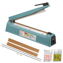 12 Inch Manual Heat Seal Machine with Adjustable Heating Mode  Iron Shrink Wrap Bag Sealers for Plastic Mylar PE PP Bags