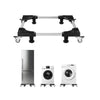 Fridge Stand Mobile Base 1100 lbs Load Capacity Washing Machine Stand with 8 Locking Twin Wheels and 4 Brakes Refrigerator and Dryer