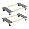 Furniture Dolly 1000 lbs Each Load Capacity Heavy Duty Hardwood Furniture Moving Dolly Moving Cart with Wheels for Heavy Furniture