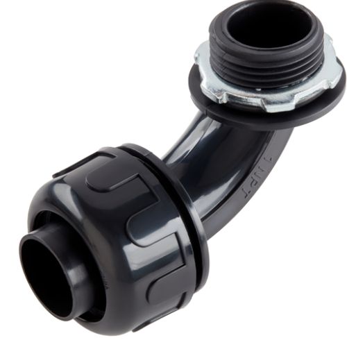 1 1/4 Inch Non Metallic Electrical Liquid Tight Conduit 90º Angle ...