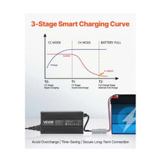 12V 20A Lithium Battery Charger with Anderson Connector LED Indicator