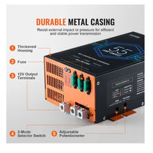 55 Amp 110V AC to 12V DC RV Power Converter Battery Charger