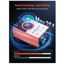 35 Amp 110V AC to 12V DC RV Converter Battery Charger Compatible with Lithium Lead Acid Battery