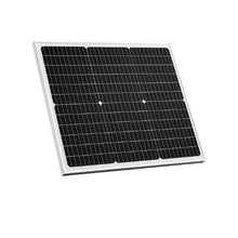 50W 12V Solar Battery Charger Maintainer, Mono Solar Panel Trickle Battery Charger with Upgraded MPPT Controller