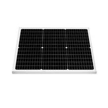 50W 12V Solar Battery Charger Maintainer, Mono Solar Panel Trickle Battery Charger with Upgraded MPPT Controller