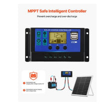 20W 12V Solar Panel Battery Charger, Solar Battery Trickle Charger Maintainer