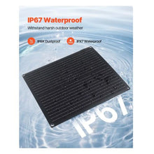 30W 12V Solar Battery Charger Maintainer, Mono Solar Panel Trickle Battery Charger