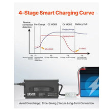 24V 20A Lithium Battery Charger with Anderson Connector LED Indicator
