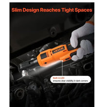 3/8 Inch Drive 230 RPM up to 88 ft-lbs of Torque Battery Powered Electric Ratchet Wrench Set