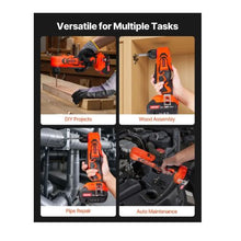 3/8 Inch Chuck 90 Degree Cordless Right Angle Drill with Brushless Motor