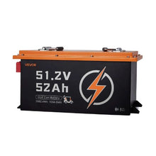 48V 52AH Lithium Golf Cart Battery with 15A Charger Lifepo4 Battery Kit Trolling Motors