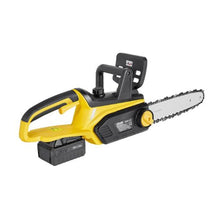 20V 12-Inch Brushless Chainsaw Battery Powered 4.0Ah Battery and Rapid Charger Included,Wood Cutting
