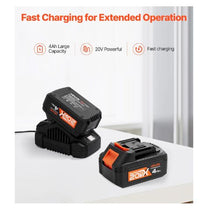 20V Brushless Cordless Hammer Drill Lithium-Ion 1.1 Inch Rotary Hammer Driver,SDS-Plus Electric Lightweight Power Tool Kit with Battery and Charger