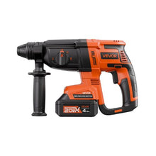 20V Brushless Cordless Hammer Drill Lithium-Ion 1.1 Inch Rotary Hammer Driver,SDS-Plus Electric Lightweight Power Tool Kit with Battery and Charger